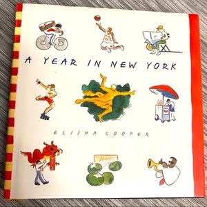 “A Year In New York” by E. Cooper own sketches & watercolors of NY